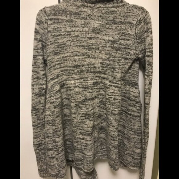 Aritzia TALULA Cashmere Blend Cardigan Sweater Shawl Collar Soft Knit Heathered - Picture 5 of 8